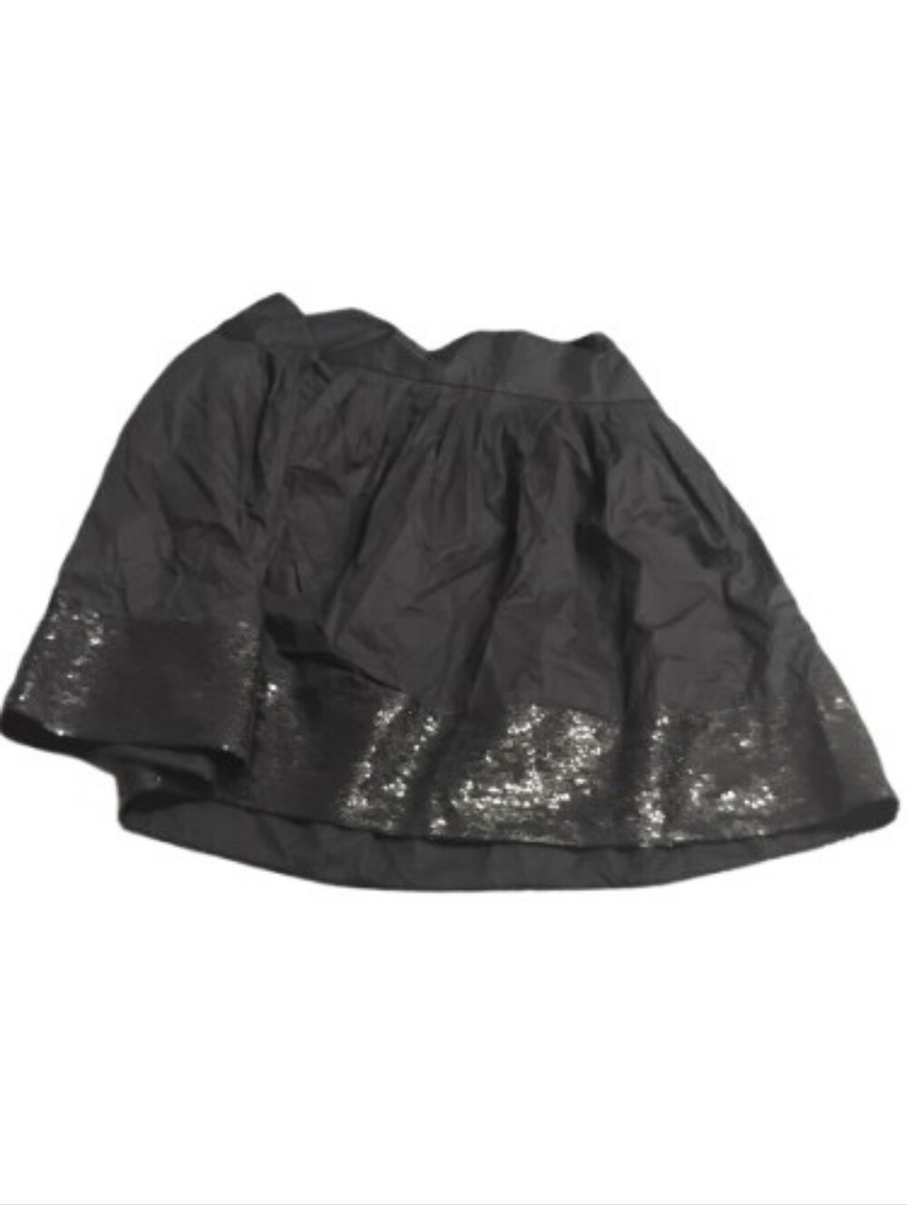 Theory Women's Black Sequined Jolia Mini Skirt Sz 6